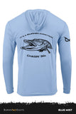Burnin Addiction - Hooded Performance Long Sleeve T-Shirt