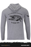 Burnin Addiction - Hooded Performance Long Sleeve T-Shirt