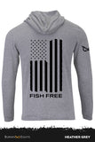 Fish Free - Hooded Performance Long Sleeve T-Shirt