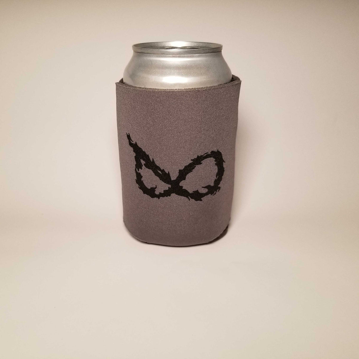 Burnin Eights Can Koozie - Black Out