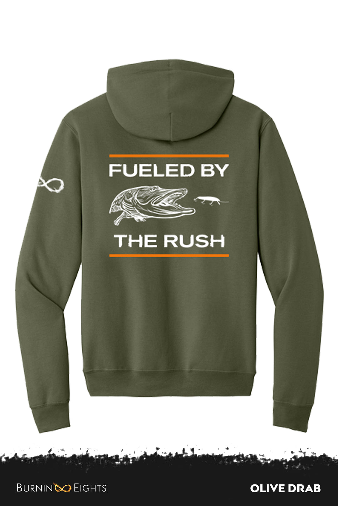 The Rush - Hoodie – Burnin Eights
